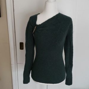 Victoria's Secret Asymmetrical Boucle Sweater XS